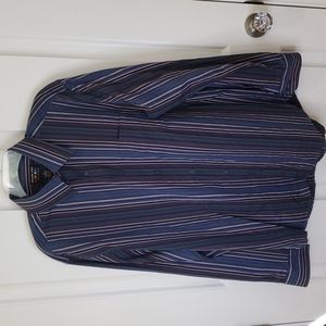 Alexander Julian colours button down shirt,  sz L